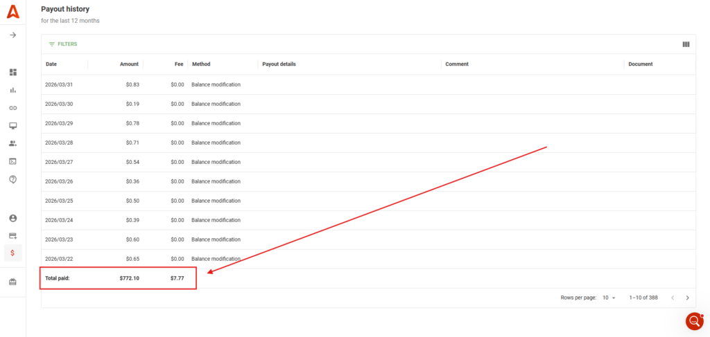Adsterra Ad Network Payment Proof