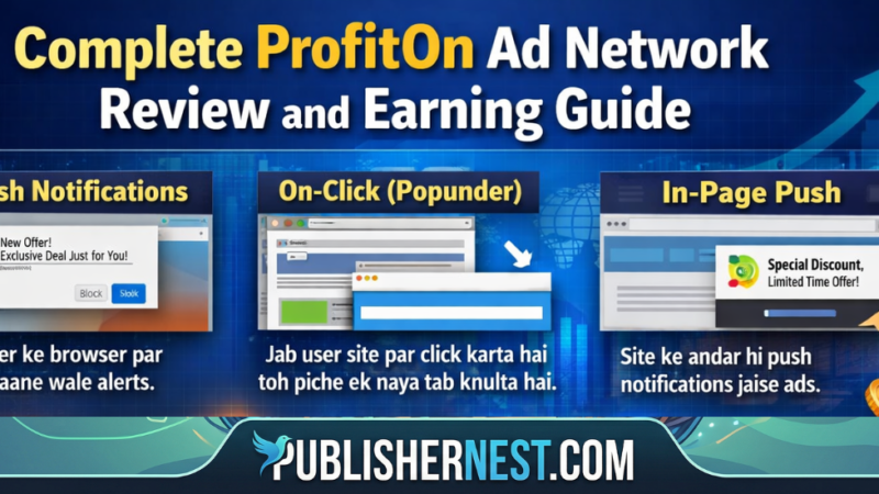 Complete ProfitOn Ad Network Review And Earning Guide